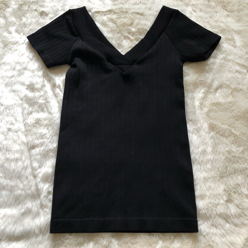 Stretchy Short Sleeve Top